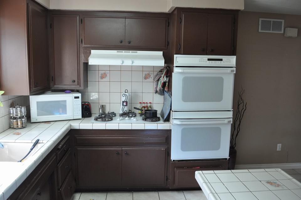 double ovens and gas cook top